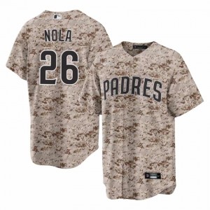 Austin Nola #26 San Diego Baseball Jersey | Officially Licensed Men Camo USMC Embroidery Edition 20791488